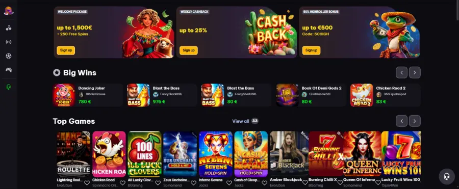 Spinmacho casino